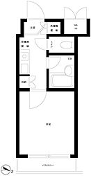 ルーブル東高円寺 1Kの間取図画像