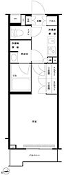 ルーブル大森西 1Kの間取図画像
