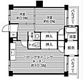 ビレッジハウス古賀4号棟4階4.4万円