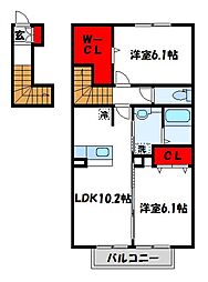 パークサイドタウンA棟 2階