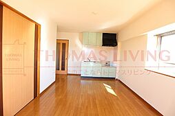 西鉄貝塚線 西鉄新宮駅 徒歩5分の賃貸マンション 4階2LDKのリビング/ダイニング