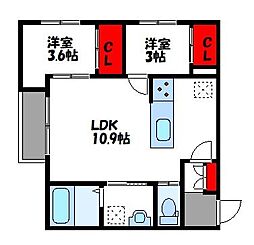 Delica古賀 1階