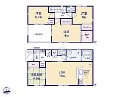 中郡大磯町国府本郷　新築戸建　全2棟　1号棟