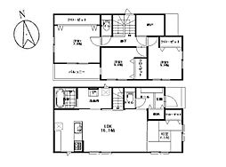 伊勢原市沼目4丁目 新築未入居戸建 全5棟 1号棟