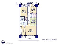 間取図画像 3LDK