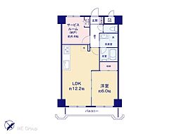 間取図画像 1SLDK