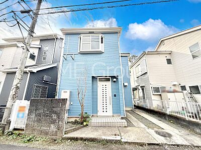 外観:■映えるブルー、見せびらかしたくなる我が家 外観:■映えるブルー、見せびらかしたくなる我が家
