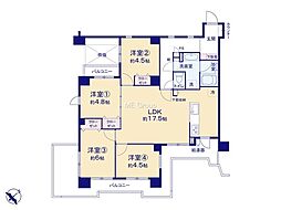 間取図画像 4LDK