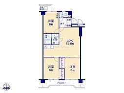 間取図画像 3LDK