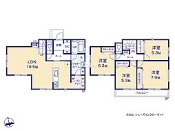 八王子市上柚木2期　新築戸建　全2棟　2号棟