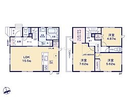 茅ヶ崎市萩園11期 新築戸建 全2棟 1号棟