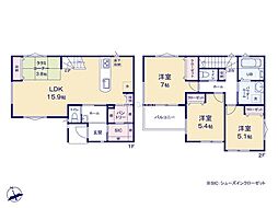 茅ヶ崎市南湖5丁目 新築戸建 全2棟 1号棟