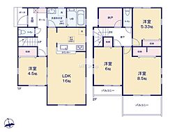 八王子市上壱分方町第18　新築戸建　全8棟　3号棟