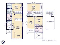 横浜市戸塚区深谷町7 新築戸建 全2棟 A号棟