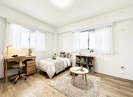 ■明るく開放感のある使いやすいお部屋 ※家具はCGです