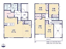 町田市小山ヶ丘6丁目1期 新築戸建 全1棟 1号棟