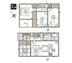 八王子市平町第2 新築戸建 全1棟 1号棟