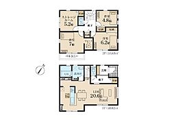 茅ヶ崎市香川1丁目 新築戸建 全6棟 6号棟