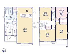藤沢市羽鳥3丁目 新築戸建 全5棟 D号棟