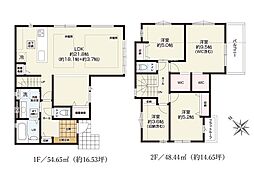 横浜市都筑区南山田町1期　新築戸建　全8棟　3号棟