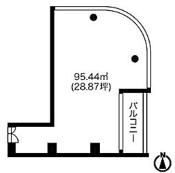 AQUA西本町の間取図画像