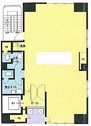 北二ビルの間取図画像