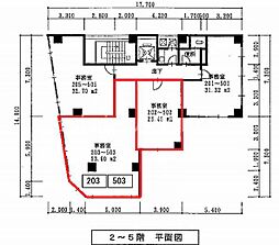AUSビルの間取図画像