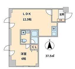 新大阪GHビルの間取図画像