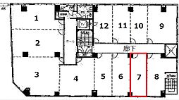 三星中央別館の間取図画像