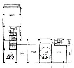 大阪司法ビルの間取図画像