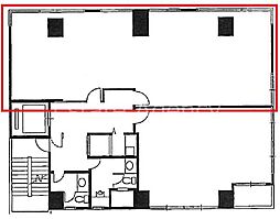 長堀橋第25松屋ビルの間取図画像
