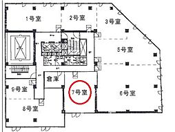 新大阪第2日大ビルの間取図画像