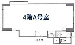 西天満ロイヤービルの間取図画像