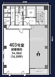 プレミアム新町ビルの間取図画像