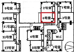 マーキス梅田の間取図画像
