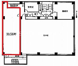 肥後橋渡辺ビルの間取図画像