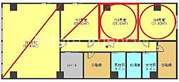 フクダ不動産堺筋本町ビルの間取図画像