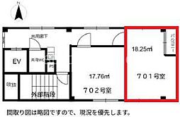双葉シティプラザの間取図画像