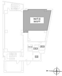若杉大阪駅前ビルの間取図画像