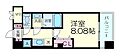 RESIDIA京都駅前3階7.2万円