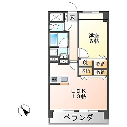 スカイヒルズマンション_間取り_0