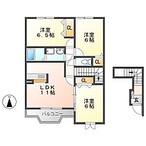 セイバリー ヒル  ｜ 岐阜県中津川市茄子川（賃貸アパート3LDK・2階・69.09㎡） その2