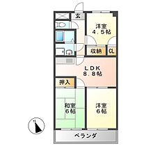 グリーンヒル  ｜ 岐阜県恵那市大井町（賃貸マンション3LDK・4階・58.32㎡） その2