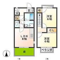 サテライト  ｜ 岐阜県恵那市大井町（賃貸マンション2LDK・1階・52.99㎡） その2