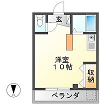 ハイツ木曽路  ｜ 岐阜県中津川市中津川（賃貸マンション1R・2階・22.73㎡） その2