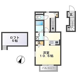 間取図画像 ワンルーム