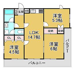 アークヒル六甲I 3階