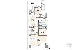 間取図画像 3SLDK