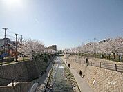 都賀川公園の外観