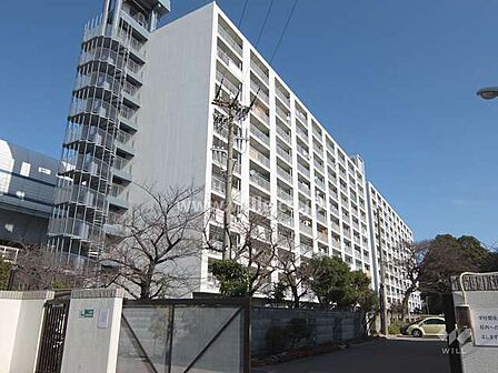 魚崎コーポの外観(南西側から)